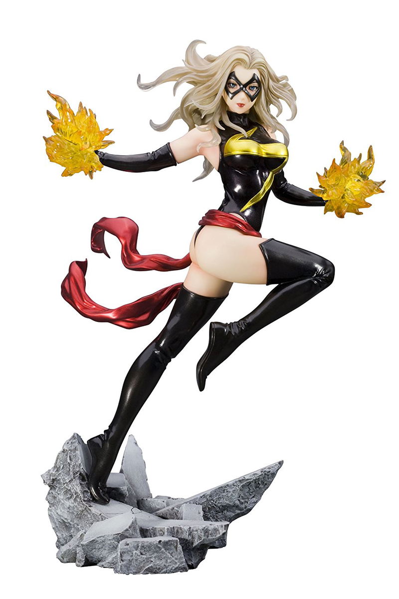 Marvel Bishoujo Collection 1/7 Scale Pre-Painted PVC Figure: Miss Marvel image 1