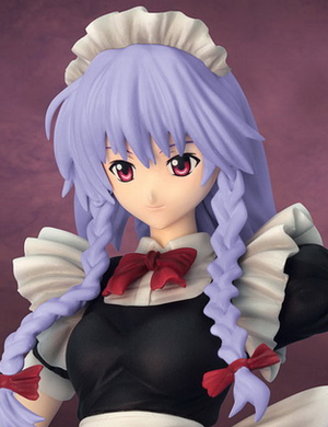 Touhou Project 1/7 Scale Pre-Painted PVC Figure: Izayoi Sakuya  Battle Ver._