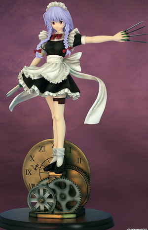 Touhou Project 1/7 Scale Pre-Painted PVC Figure: Izayoi Sakuya  Battle Ver._