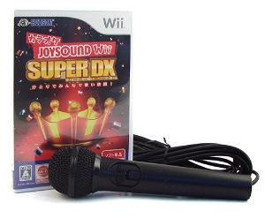 Karaoke Joysound Wii Super DX: Hitori de Minna de Utai Houdai! (w/Microphone)