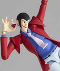 Revoltech Series No. 097 -     Lupin The 3rd Non Scale Pre-Painted PVC Figure:  Lupin The 3rd thumbnail 5