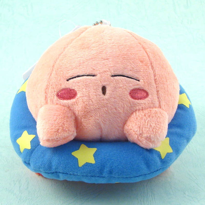 Sanei Kirby Star Mascot Key Chain: Sleeping Kirby image 2