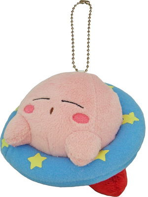 Sanei Kirby Star Mascot Key Chain: Sleeping Kirby_