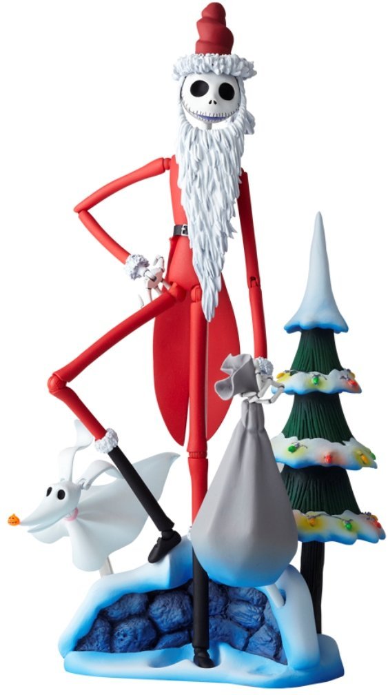 SCI-FI Revoltech Series No.0017 Pre-Painted PVC Figure: Jack Skellington Santa Ver. (Re-run) image 1