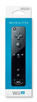 Wii Remote Plus Control (Black) thumbnail 3