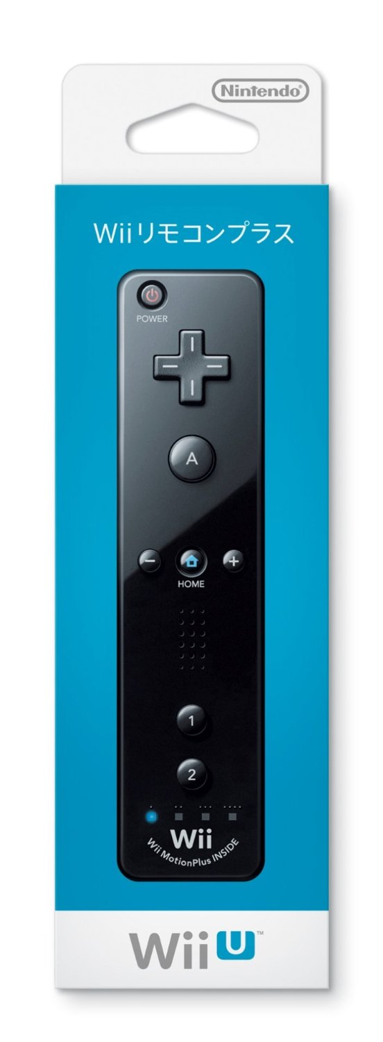 Wii Remote Plus Control (Black) image 3