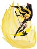 Magical Girl Lyrical Nanoha The Movie 1st 1/12 Scale Pre-Painted PVC Figure: Fate Testarossa  Airstriker thumbnail 1