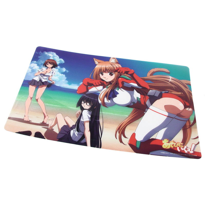 Asobi ni Ikuyo! Clear Desk Mat image 1