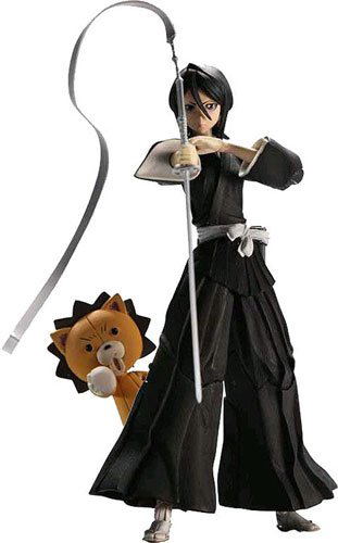 Bleach Play Arts Kai Pre-Painted Action Figure: Kuchiki Rukia image 1