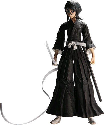 Bleach Play Arts Kai Pre-Painted Action Figure: Kuchiki Rukia image 5