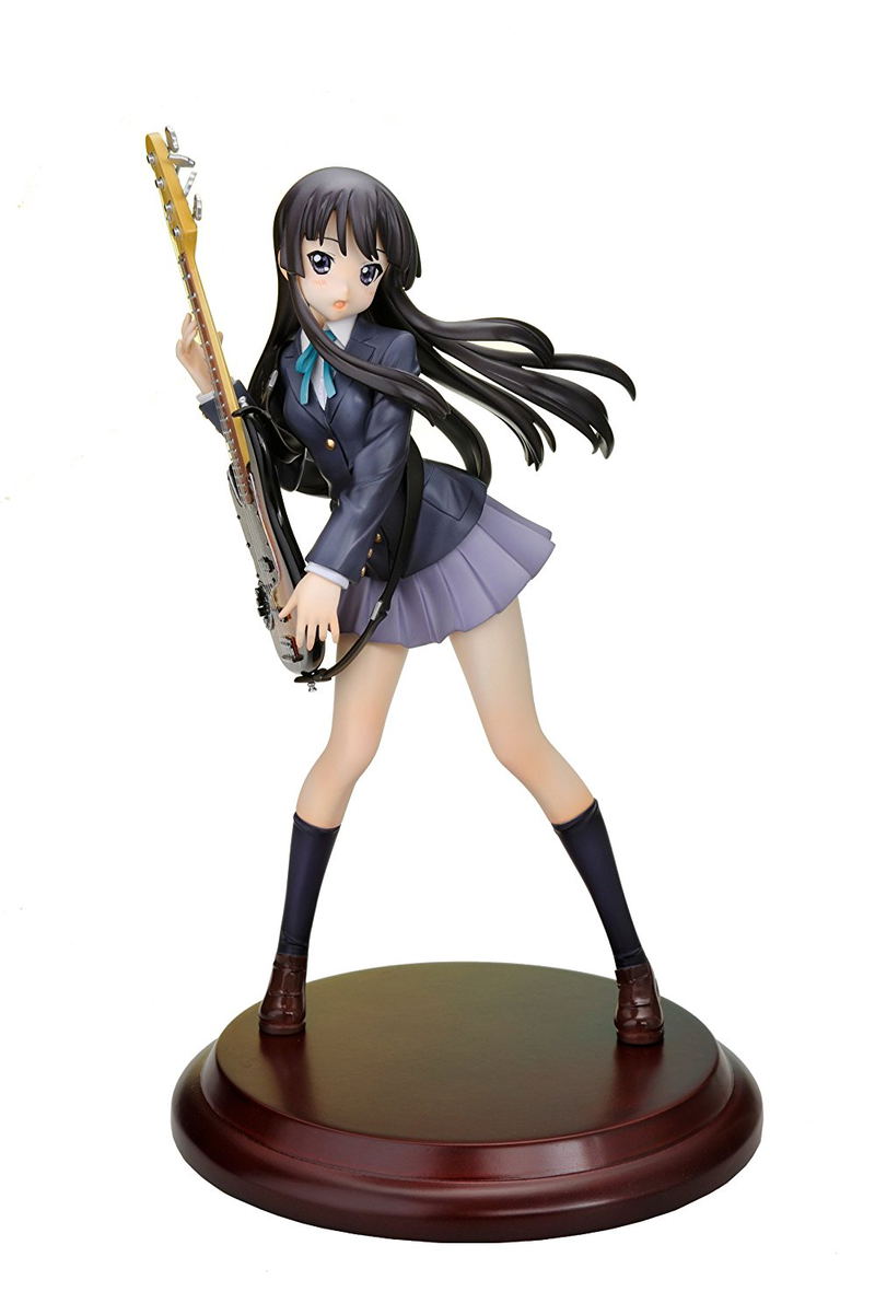 K-On! 1/6 Scale Pre-Painted PVC  Figure: Akiyama Mio ( Clayz Ver.) image 1