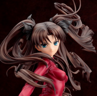 Fate/stay Night Unlimited Blade Works 1/7 Scale Pre-Painted PVC Figure: Tohsaka Rin image 2