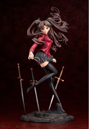 Fate/stay Night Unlimited Blade Works 1/7 Scale Pre-Painted PVC Figure: Tohsaka Rin