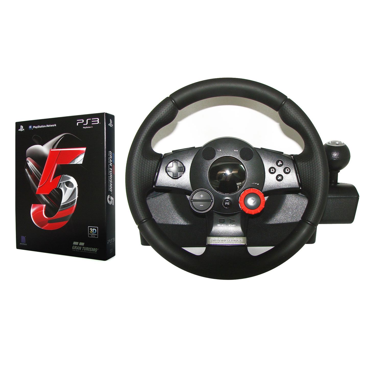 volante Drive Force GT 900º Force Feed-Back logitech PS3/PC