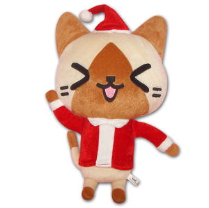 Monster Hunter Super DX Christmas Plush Doll: Airou Santa Ver._