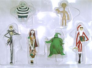 The Nightmare Before Christmas Pre-Painted Desktop PVC Figure (6 pieces)