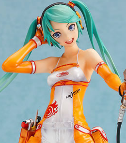 Vocaloid Miku Hatsune 1/8 Scale Pre-Painted PVC Figure: Racing Miku 2010 Ver. image 2