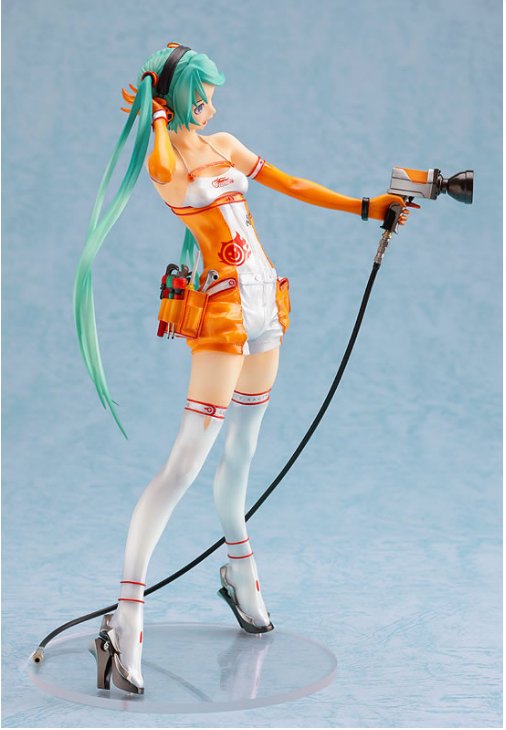 Vocaloid Miku Hatsune 1/8 Scale Pre-Painted PVC Figure: Racing Miku 2010 Ver. image 5