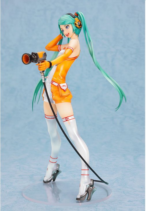 Vocaloid Miku Hatsune 1/8 Scale Pre-Painted PVC Figure: Racing Miku 2010 Ver. image 6