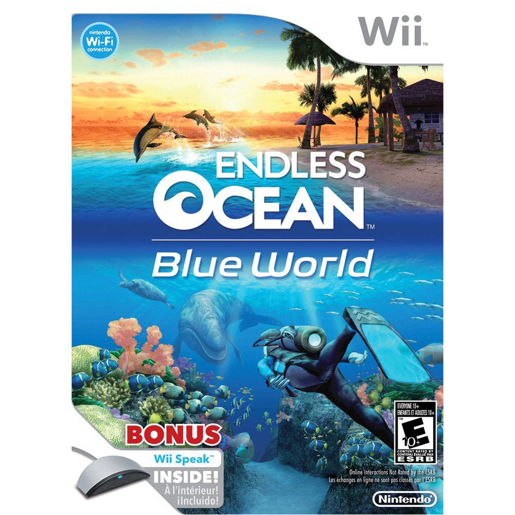 Endless Ocean: Blue World with Wii Speak 適用於 Nintendo Wii