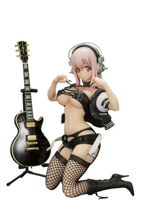 Nitro Super Sonic 1/7 Scale Pre-Painted PVC Figure: Super Sonico Bondage Ver._