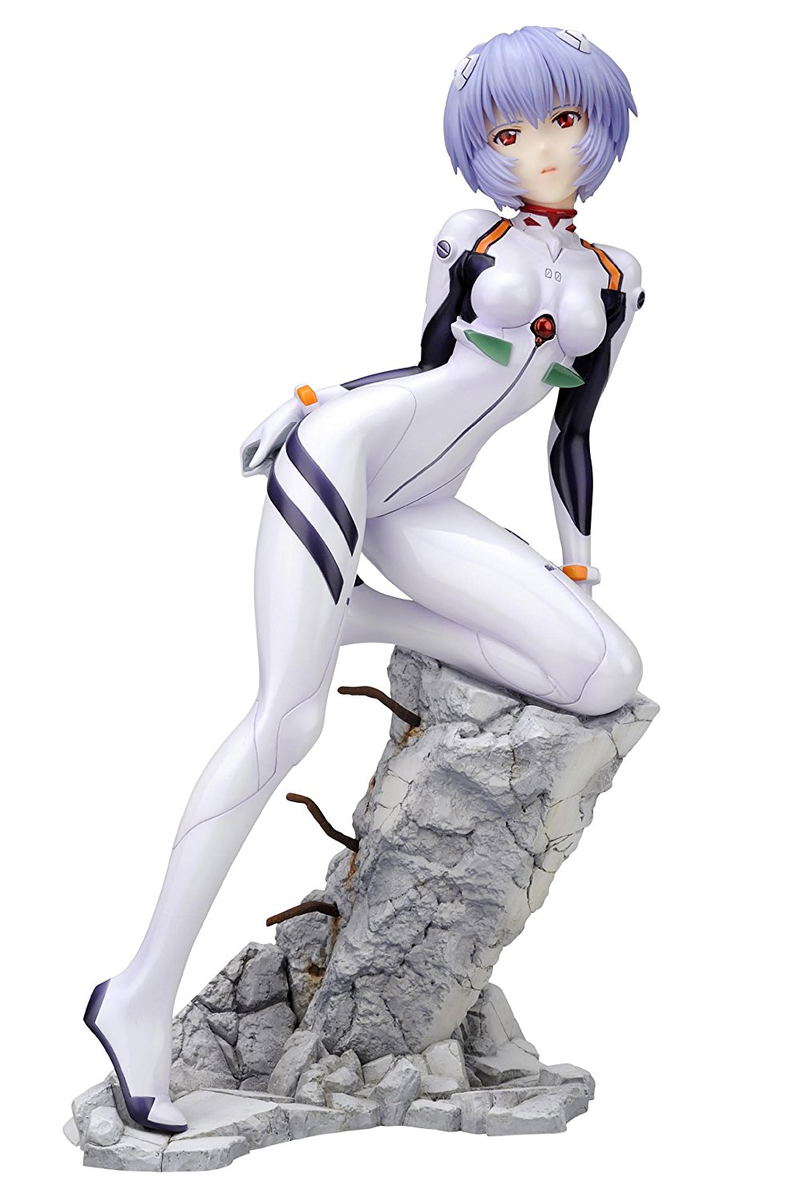 Neon Genesis Evangelion 1/7 Scale Pre-Painted PVC Figure: Rei image 1