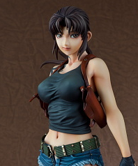 Black Lagoon 1/5.5 Scale Pre-Painted Polystone Figure: Revy Two Guns Ver.