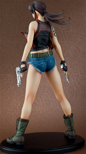 Black Lagoon 1/5.5 Scale Pre-Painted Polystone Figure: Revy Two Guns Ver.