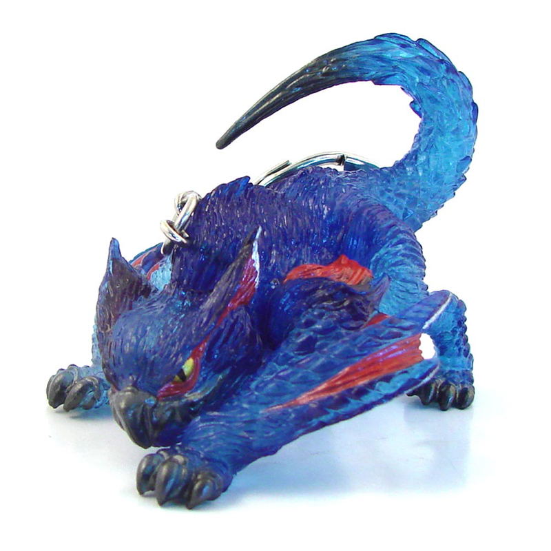 Banpresto Monster Hunter Key Chain Mini Figure Special Clear Ver: Nargacuga image 1