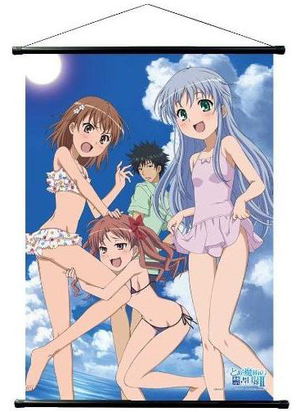 To Aru Majutsu no Index II Polyester Suede Wall Scroll_