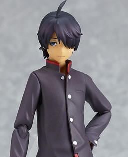 Bakemonogatari Non Scale Pre-Painted PVC Figure: figma Araragi Koyomi (Re-Run) image 2