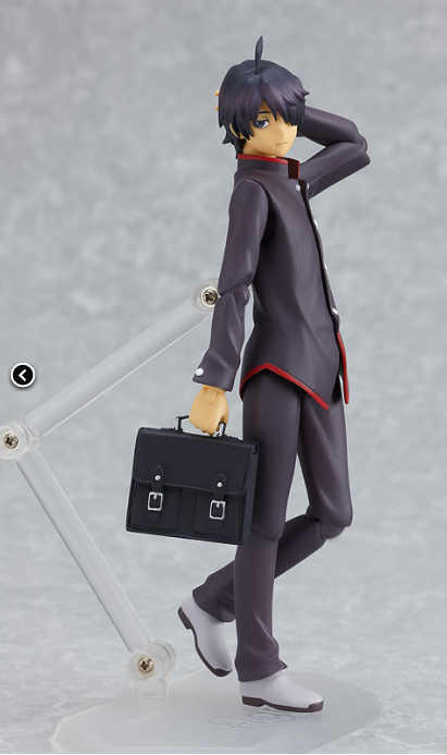 Bakemonogatari Non Scale Pre-Painted PVC Figure: figma Araragi Koyomi (Re-Run) image 4