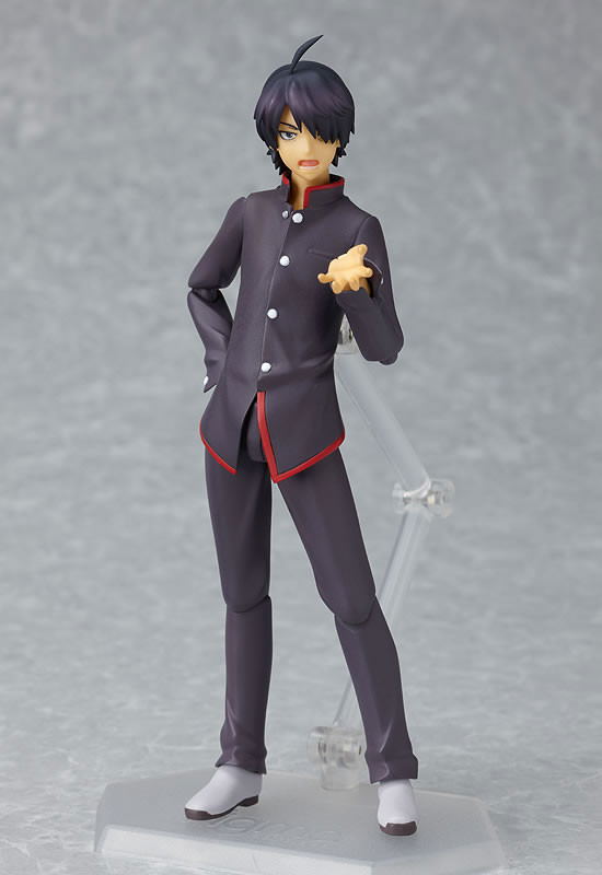 Bakemonogatari Non Scale Pre-Painted PVC Figure: figma Araragi Koyomi (Re-Run) image 5