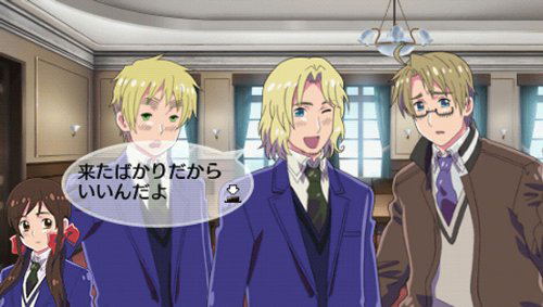 Gakuen Hetalia Portable image 5