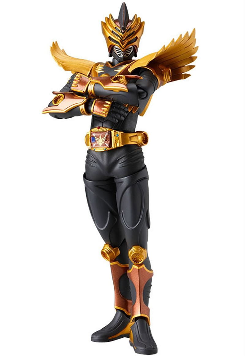 Kamen Rider Dragon Knight Non Scale Pre-Painted PVC Figure: figma Kamen Rider Wrath image 1
