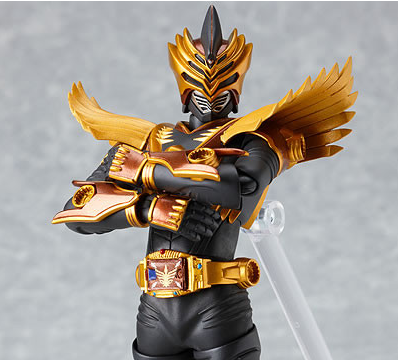 Kamen Rider Dragon Knight Non Scale Pre-Painted PVC Figure: figma Kamen Rider Wrath image 2