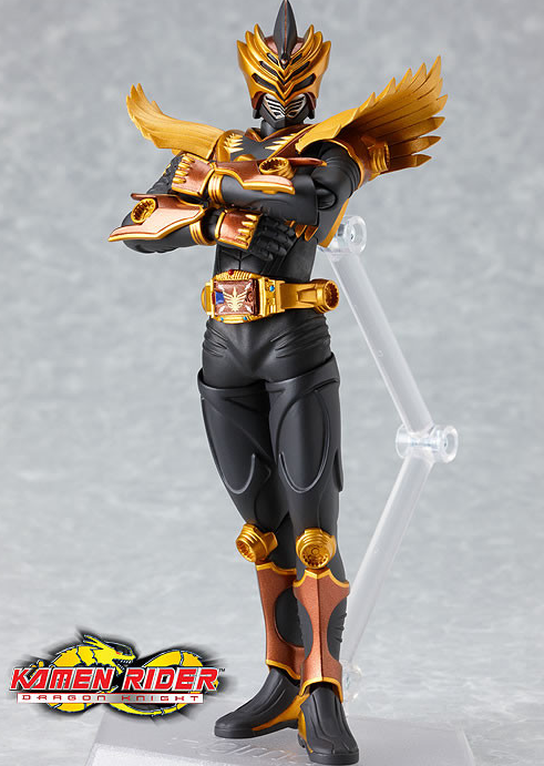 Kamen Rider Dragon Knight Non Scale Pre-Painted PVC Figure: figma Kamen Rider Wrath image 3
