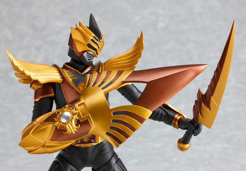 Kamen Rider Dragon Knight Non Scale Pre-Painted PVC Figure: figma Kamen Rider Wrath image 4