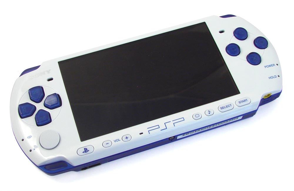 Monster Hunter Portable 3rd Special Model - White/Blue (PSP-3000 