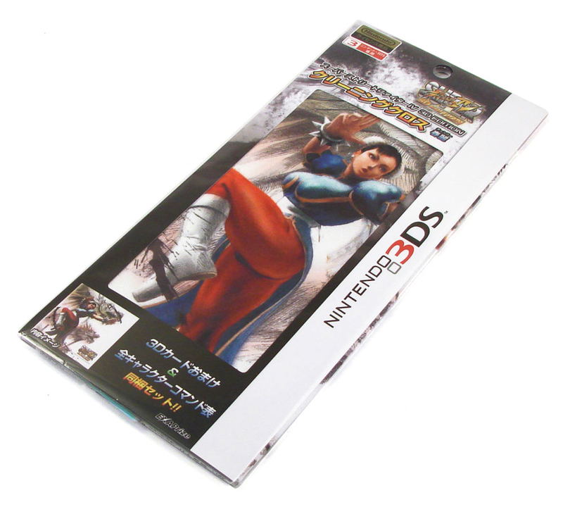 Super Street Fighter IV 3D Edition Cleaning Cloth 3DS (Chun Li) image 1
