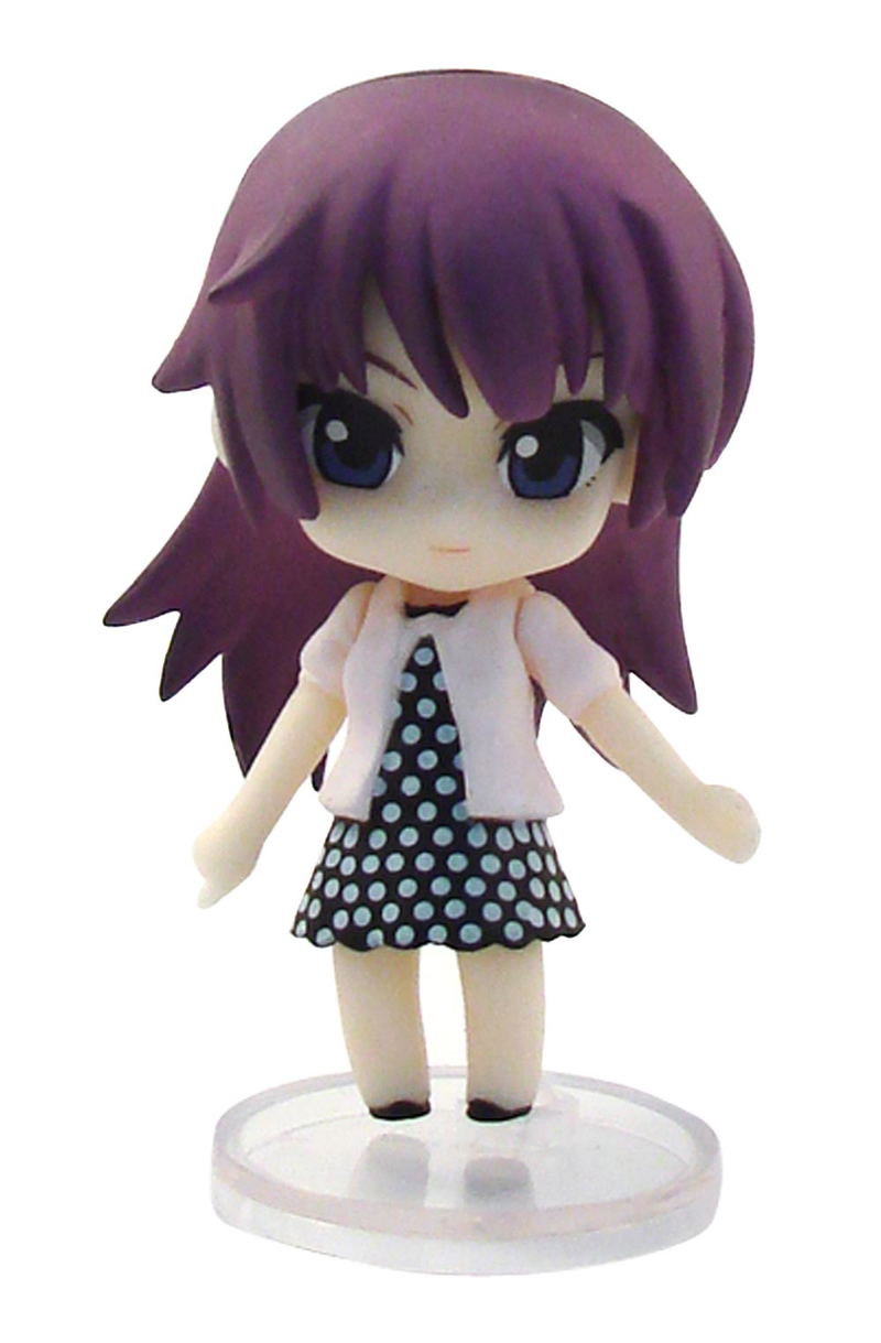 Nendoroid Petite Bakemonogatari Non Scale Pre-Painted PVC Figure: Hitagi image 1