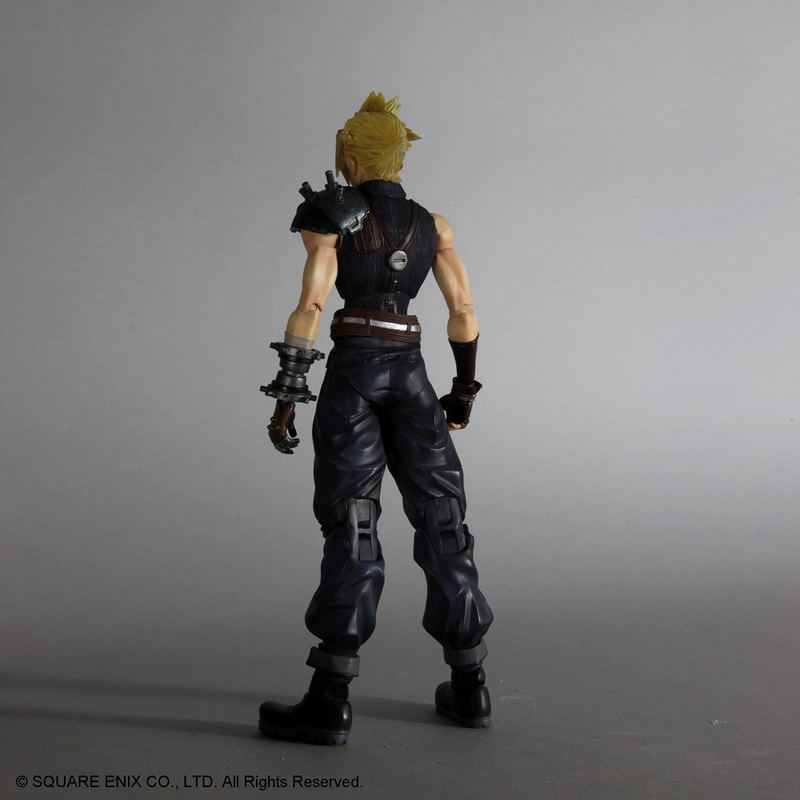 Dissidia Final Fantasy Play Arts Kai Pre-Painted Action Figure: Cloud image 6