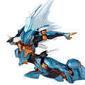 Revoltech Series No. 103 - Zone of the Enders Pre-Painted PVC Figure: Jehuty (Re-run) thumbnail 2