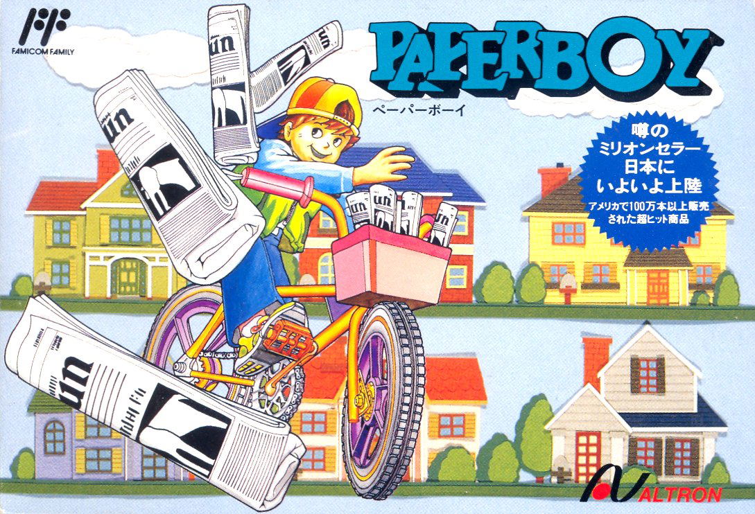 Paperboy for Famicom / NES