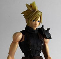 Dissidia Final Fantasy Play Arts Kai Pre-Painted Action Figure: Cloud thumbnail 2
