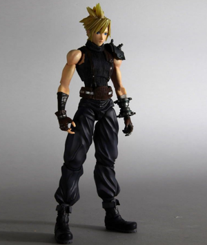 Dissidia Final Fantasy Play Arts Kai Pre-Painted Action Figure: Cloud