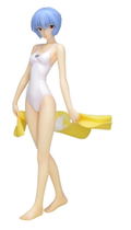 Beach Queens - Evangelion 1/10 Scale Pre-Painted PVC Figure: Ayanami Rei thumbnail 1