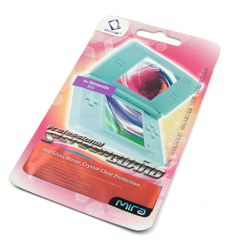 Capdase Mira Professional Screenguard for Nintendo 3DS (Red) image 1