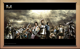 Dissidia 012 Final Fantasy Wall Scroll Poster - Cosmos image 1