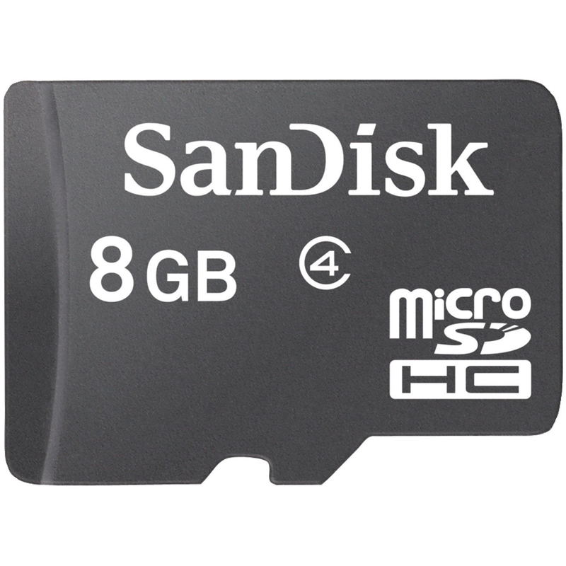 SanDisk microSDHC 8GB, Class 4 image 1